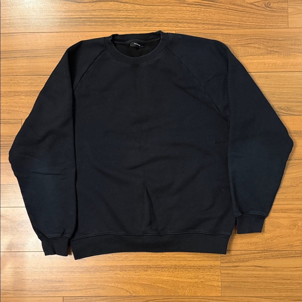 Zanerobe Men's Black Crewneck Pullover
